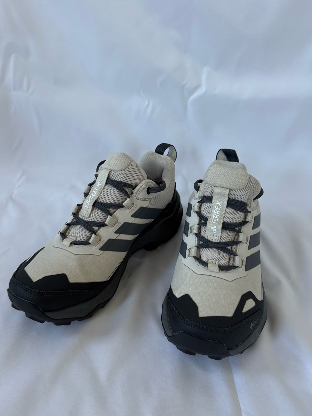adidas Terrex Women’s Beige and Black Trail Sneakers